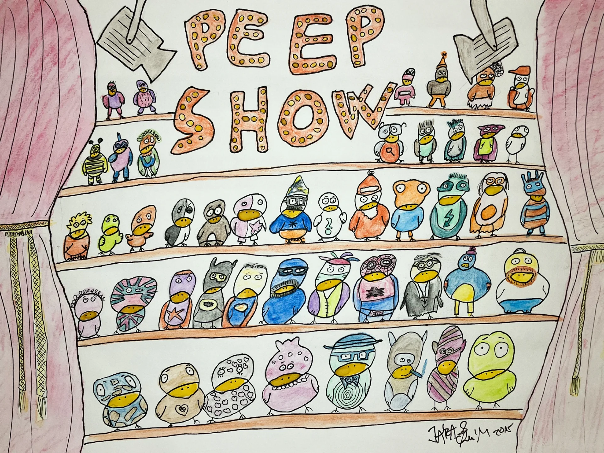 Obraz Peep show